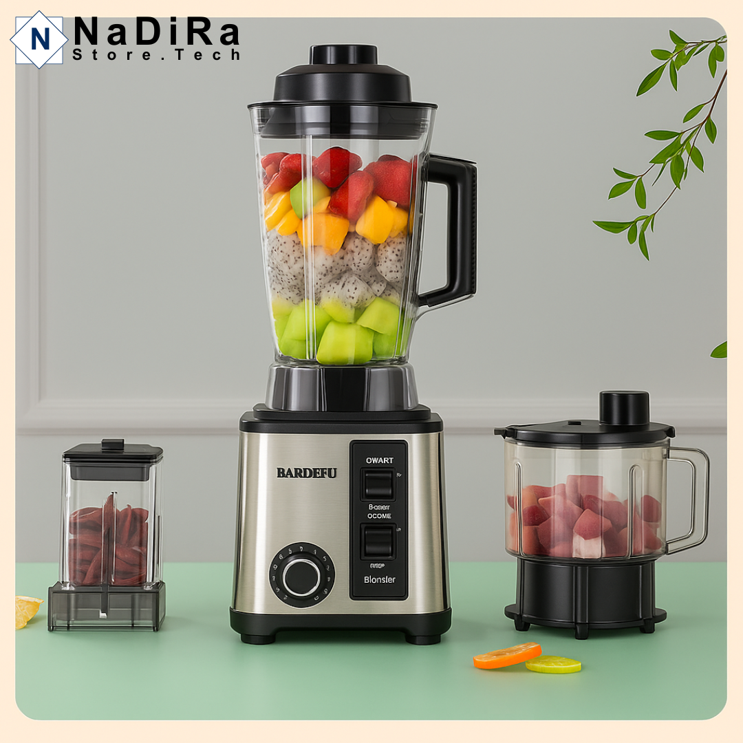🥇 Blender Multifonction BARDEFU 6 en 1 – 9500W | 3L