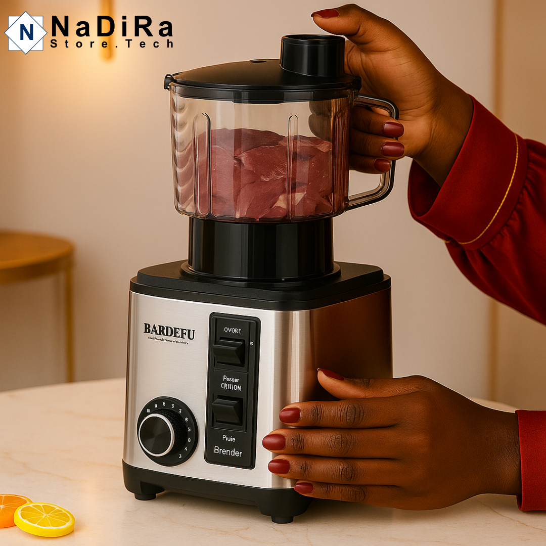 🥇 Blender Multifonction BARDEFU 6 en 1 – 9500W | 3L