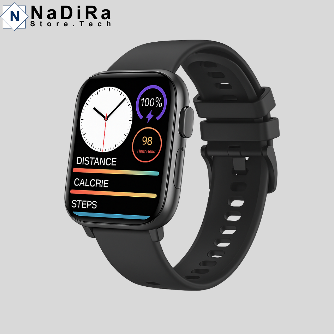 🕶️ Montre Connectée DT X – Écran AMOLED | Appels Bluetooth | Étanche IP68