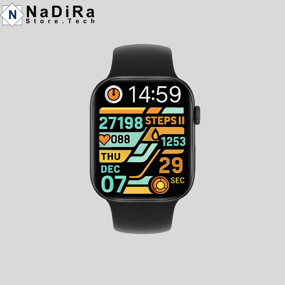 🕶️ Montre Connectée DT X – Écran AMOLED | Appels Bluetooth | Étanche IP68